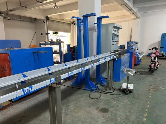 Plastic PVC Cable Extruder Extrusion Making Machine For House Cable 1.5 2.5